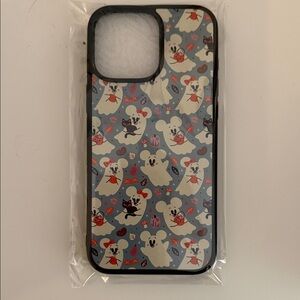 Halloween Themed Phone Case - Black and Gray